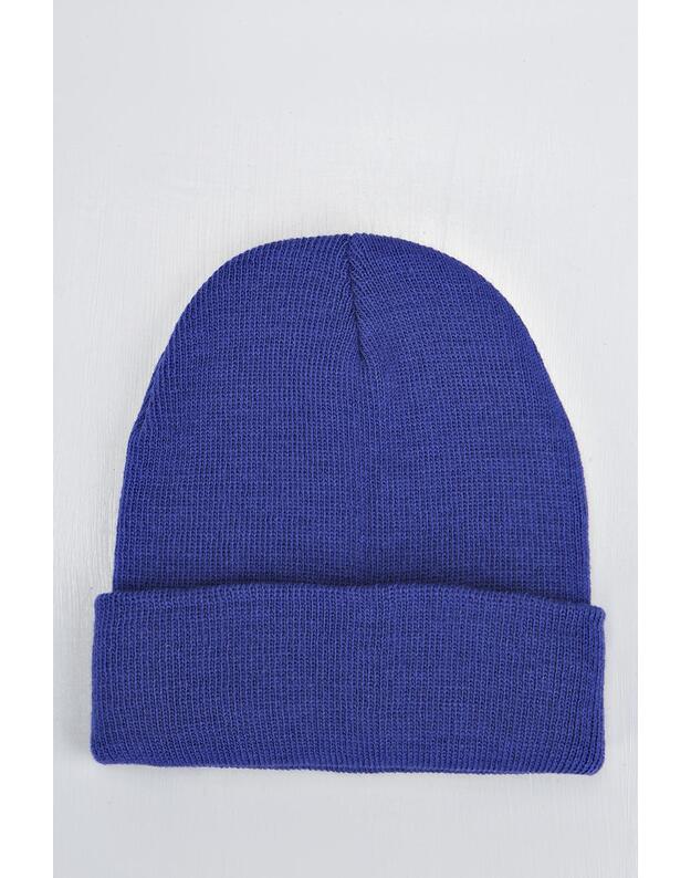 Mėlyna Beanie kepurė