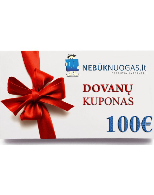 DOVANŲ KUPONAS 100 EUR