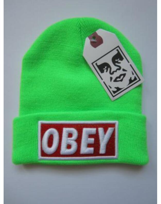 Žalia Obey kepurė