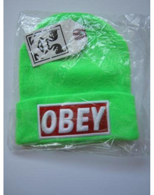 Žalia Obey kepurė