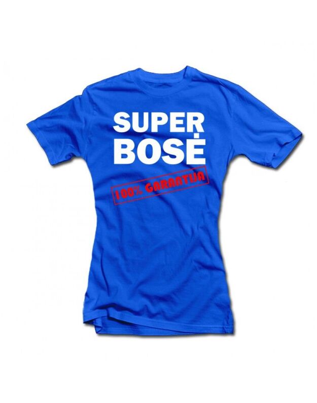 Moteriški marškinėliai "Super bosė"