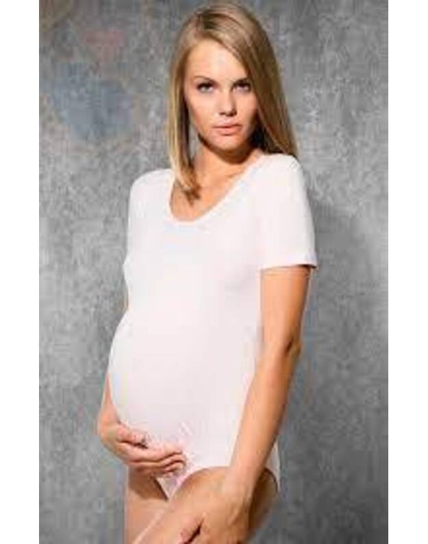 Doreanse baltas triko nėščiosioms 12310