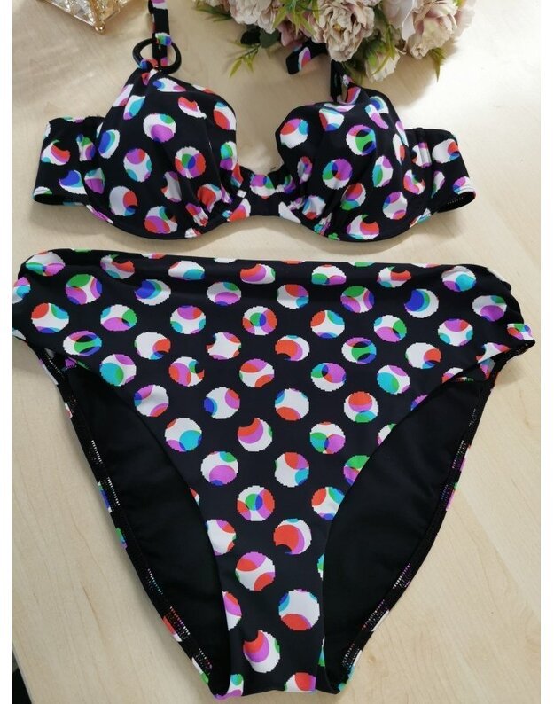Simone Perele 70D dydžio dviejų dalių margas maudymosi kostiumėlis ANKARA 1AAB70 