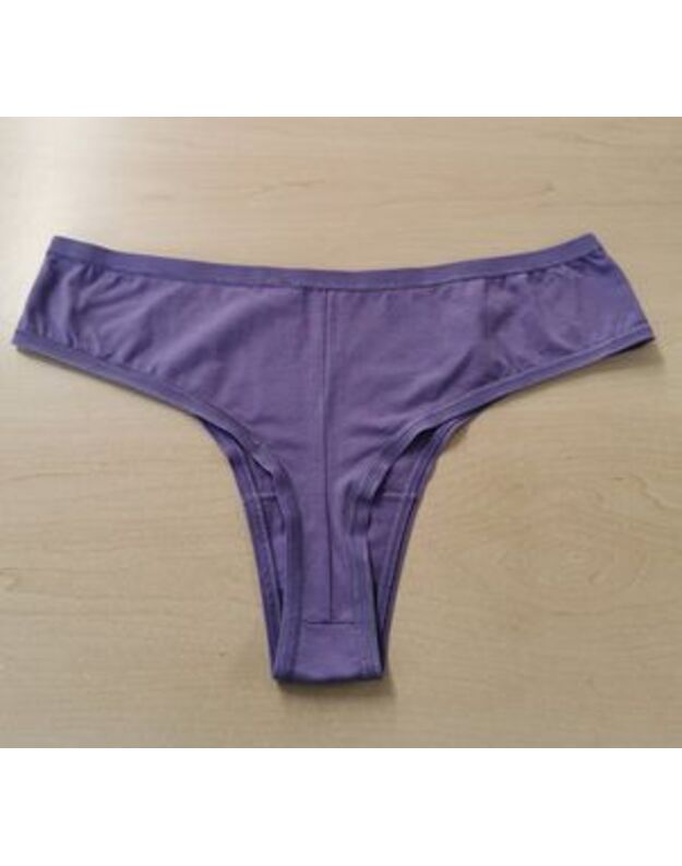 Sloggi 40(L) dydžio moteriškos violetinės spalvos kelnaitės EverNew Brazil Panty