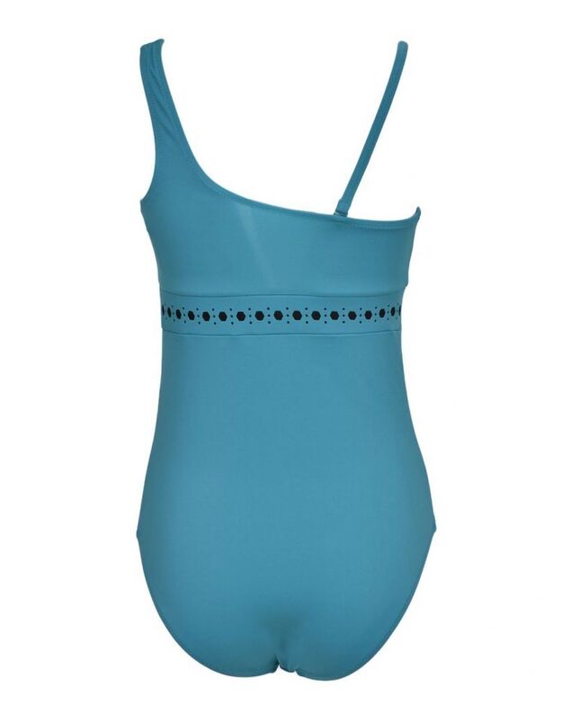 Sloggi S(36) L(40) dydžio vientisas elektrinės spalvos maudymosi kostiumėlis swim Tamarama OP