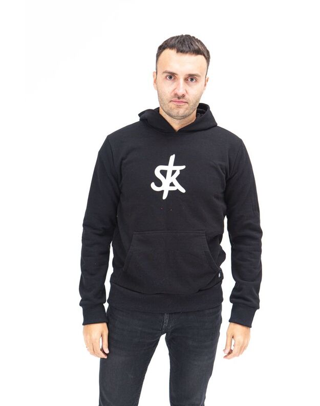 Sofa Killer juodas džemperis su SK logotipu
