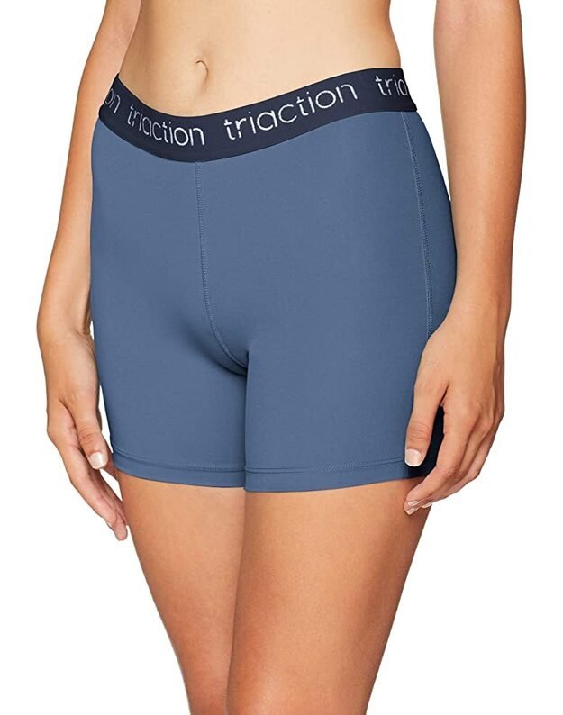 Triumph S dydžio moteriški melsvos spalvos laisvalaikio  šortai Triaction Cardio Panty Shorty 